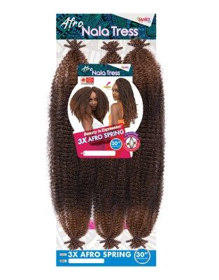 MARQUE : JANET  JANET natte 3x AFRO SPRINGY TWIST 30'