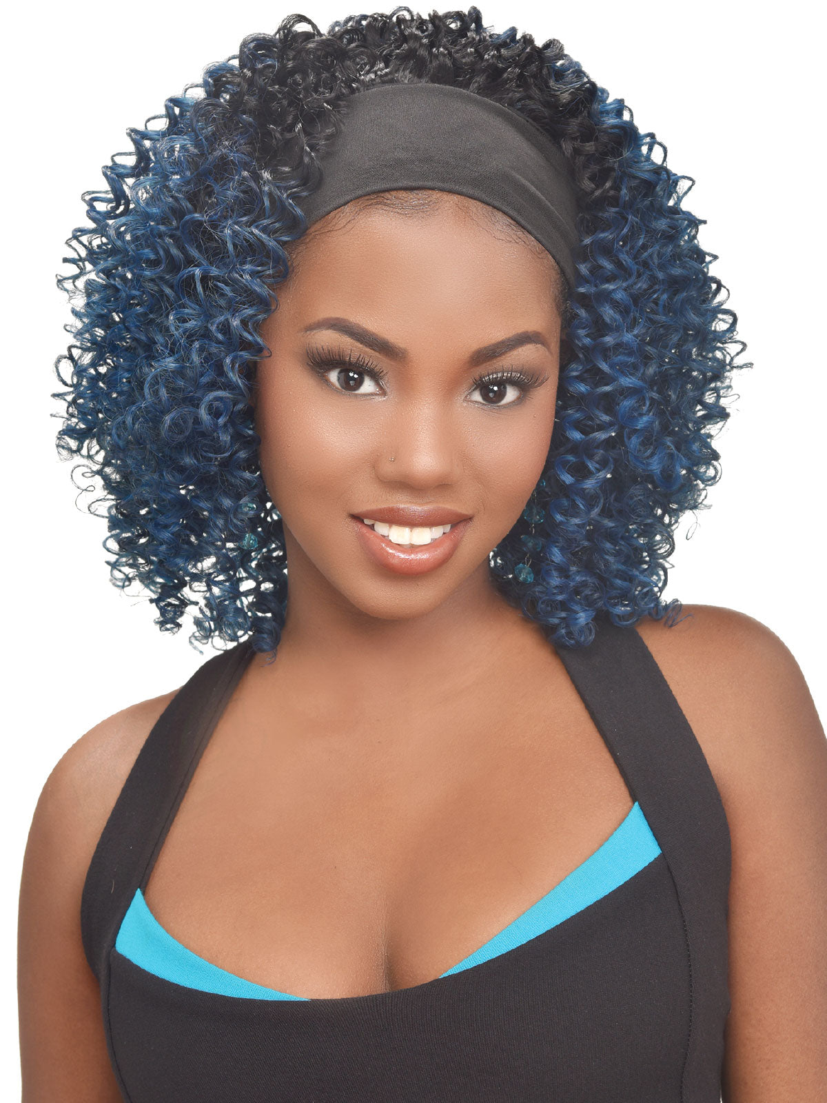PERRUQUE BANDEAU.MARQUE BIJOUX GRABNGO WATER 12″