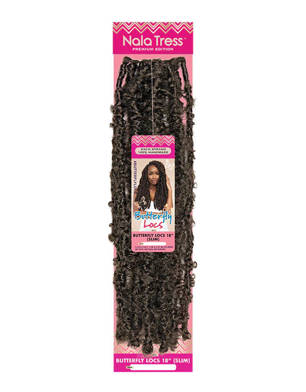 JANET COLLECTION - Crochet Braid Passion - Nala Tress Butterfly Locs 18"