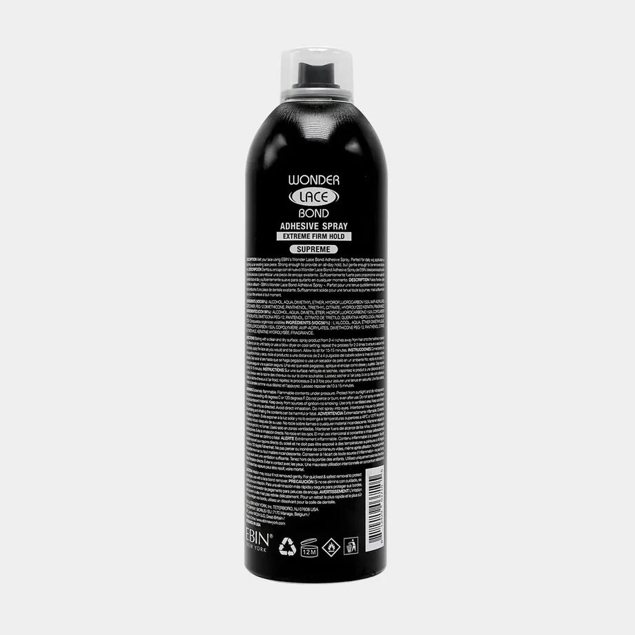 Spray Perruque Wonder Lace Bond Wig SUPREME 400ml - EBIN