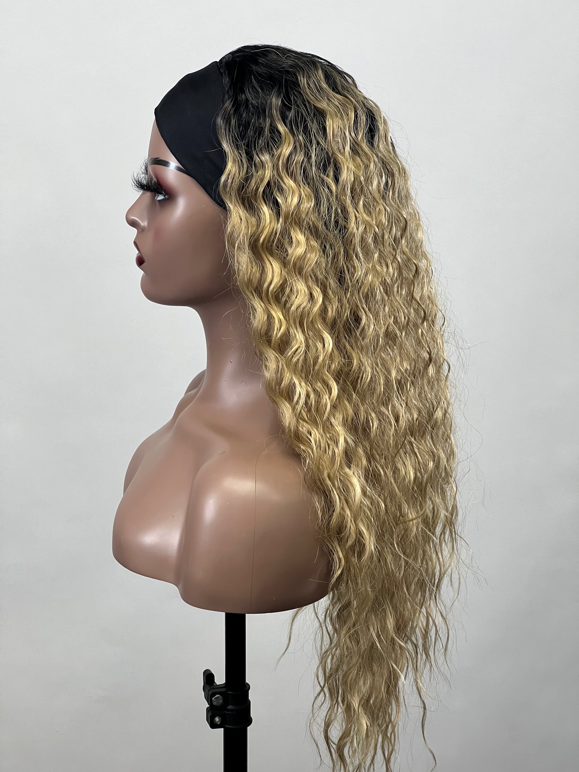 PERRUQUE BANDEAU.Marque Bijoux hair  GRABNGO LIZZO 24″