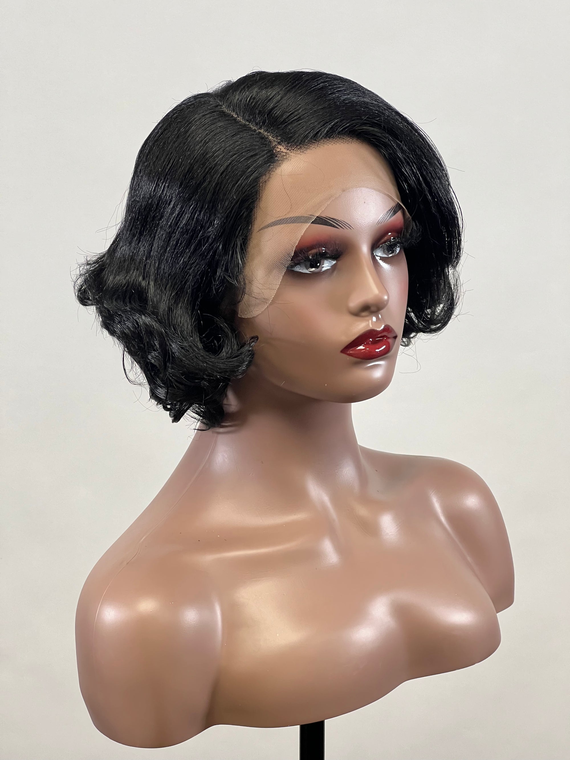 JANET COLLECTION Melt Extended HD Swiss Lace Front Wig Raven (SUGAR BROWN)