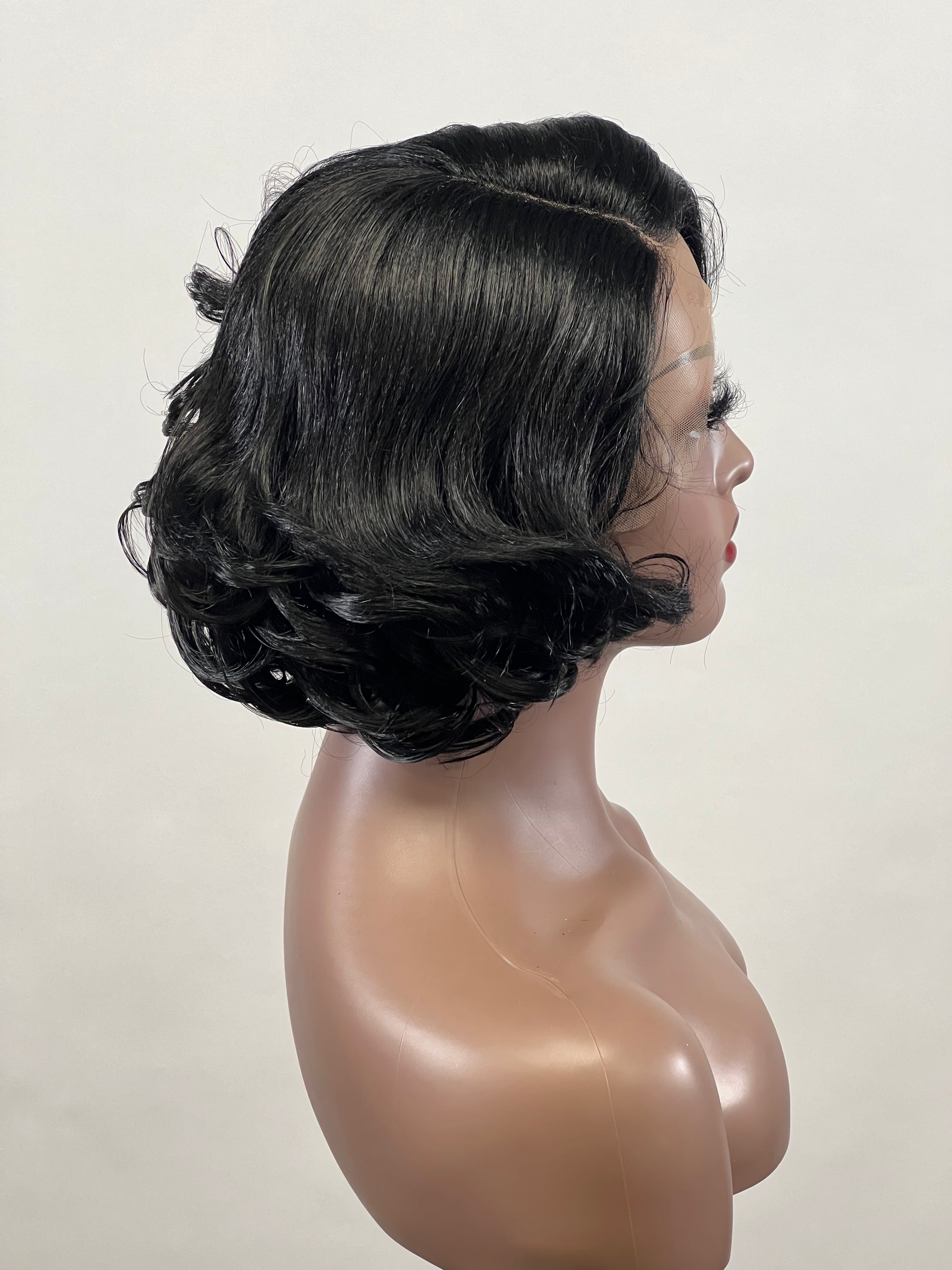JANET COLLECTION Melt Extended HD Swiss Lace Front Wig Raven (SUGAR BROWN)