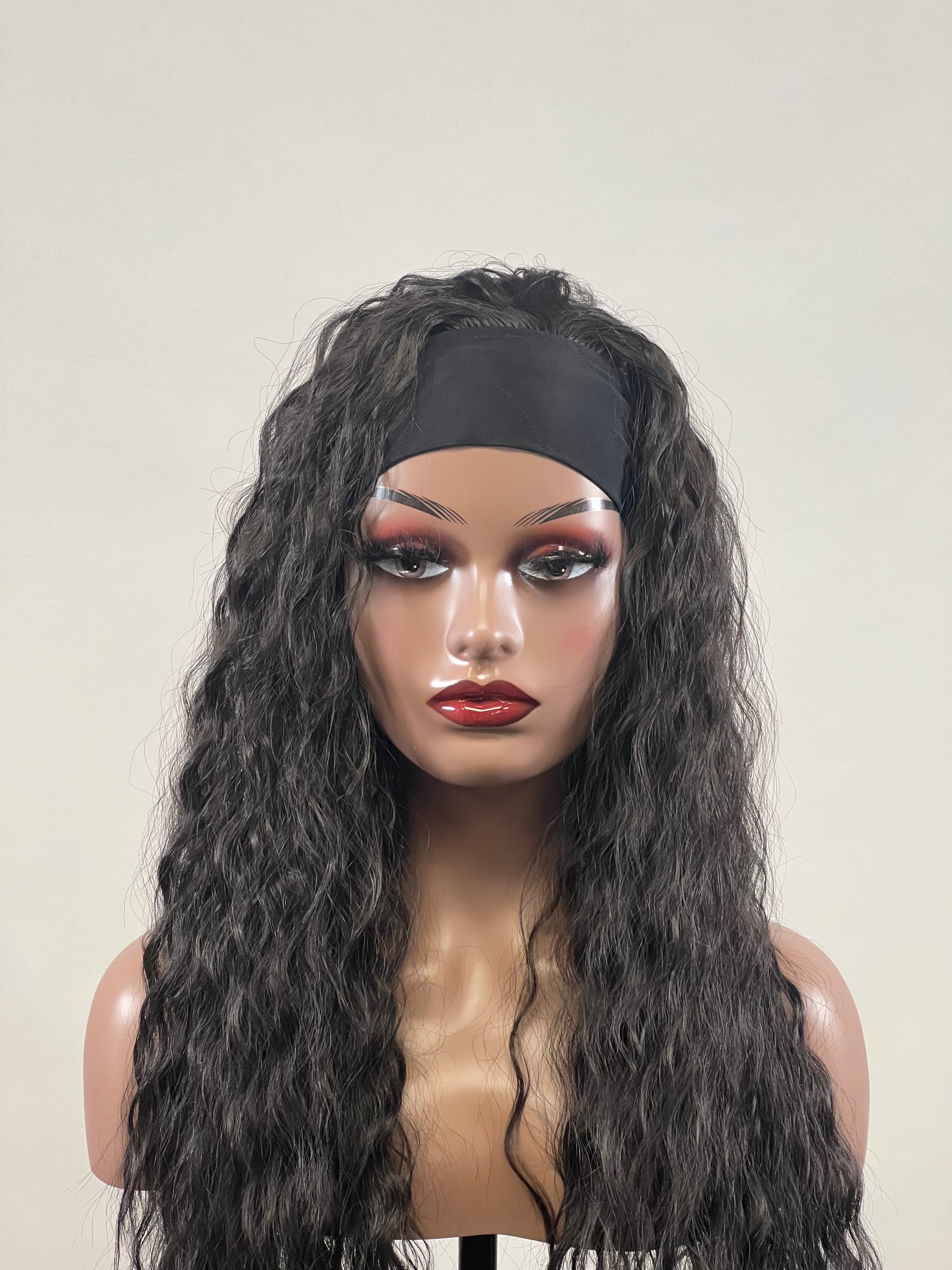 PERRUQUE BANDEAU.Marque Bijoux hair  GRABNGO LIZZO 24″