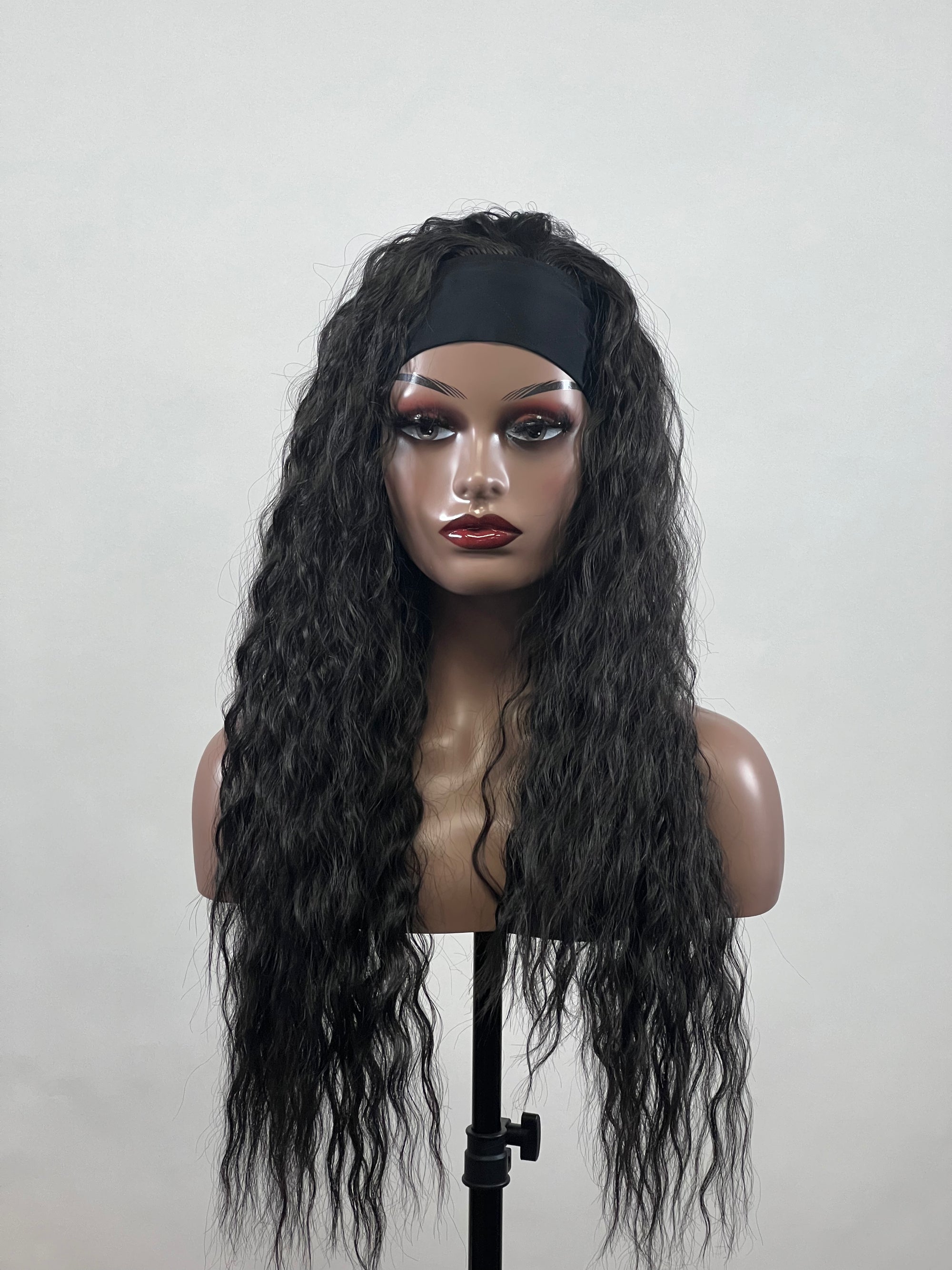 PERRUQUE BANDEAU.Marque Bijoux hair  GRABNGO LIZZO 24″