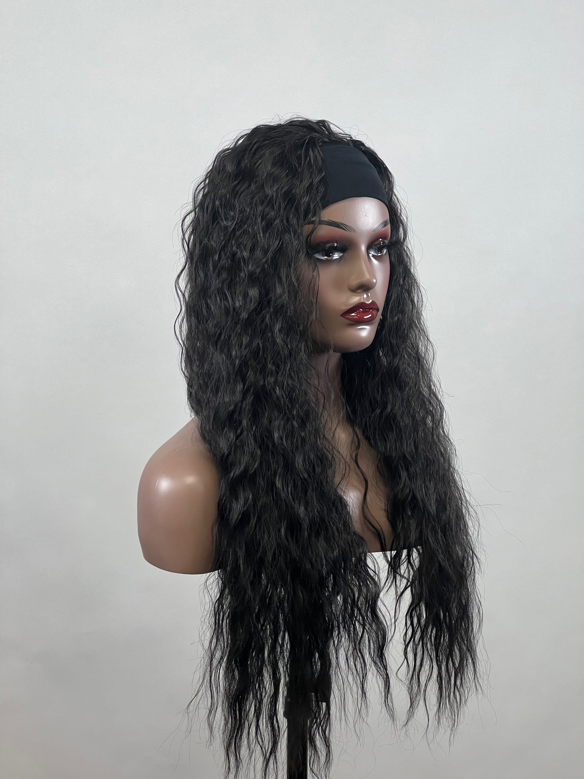 PERRUQUE BANDEAU.Marque Bijoux hair  GRABNGO LIZZO 24″