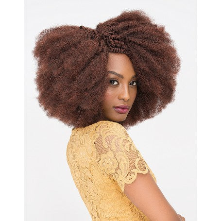 NOIR natte 2X AFRO KINKY BULK 14"