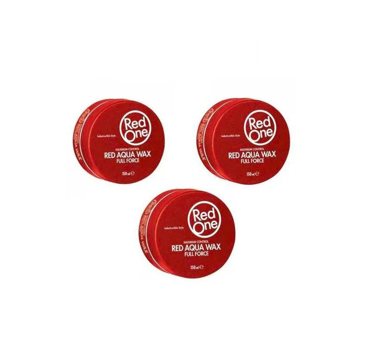 pack 3 cires RED ONE rouge
