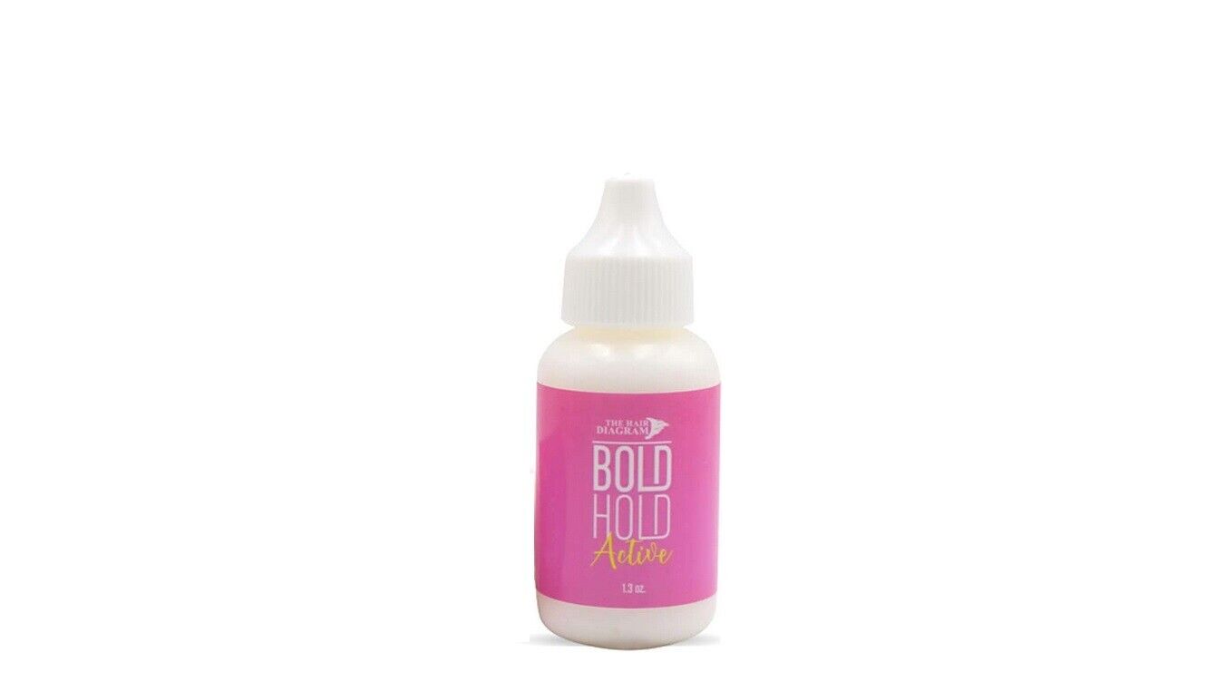 Bold Hold Active pour colle la perruque et Lace whig et toupee.